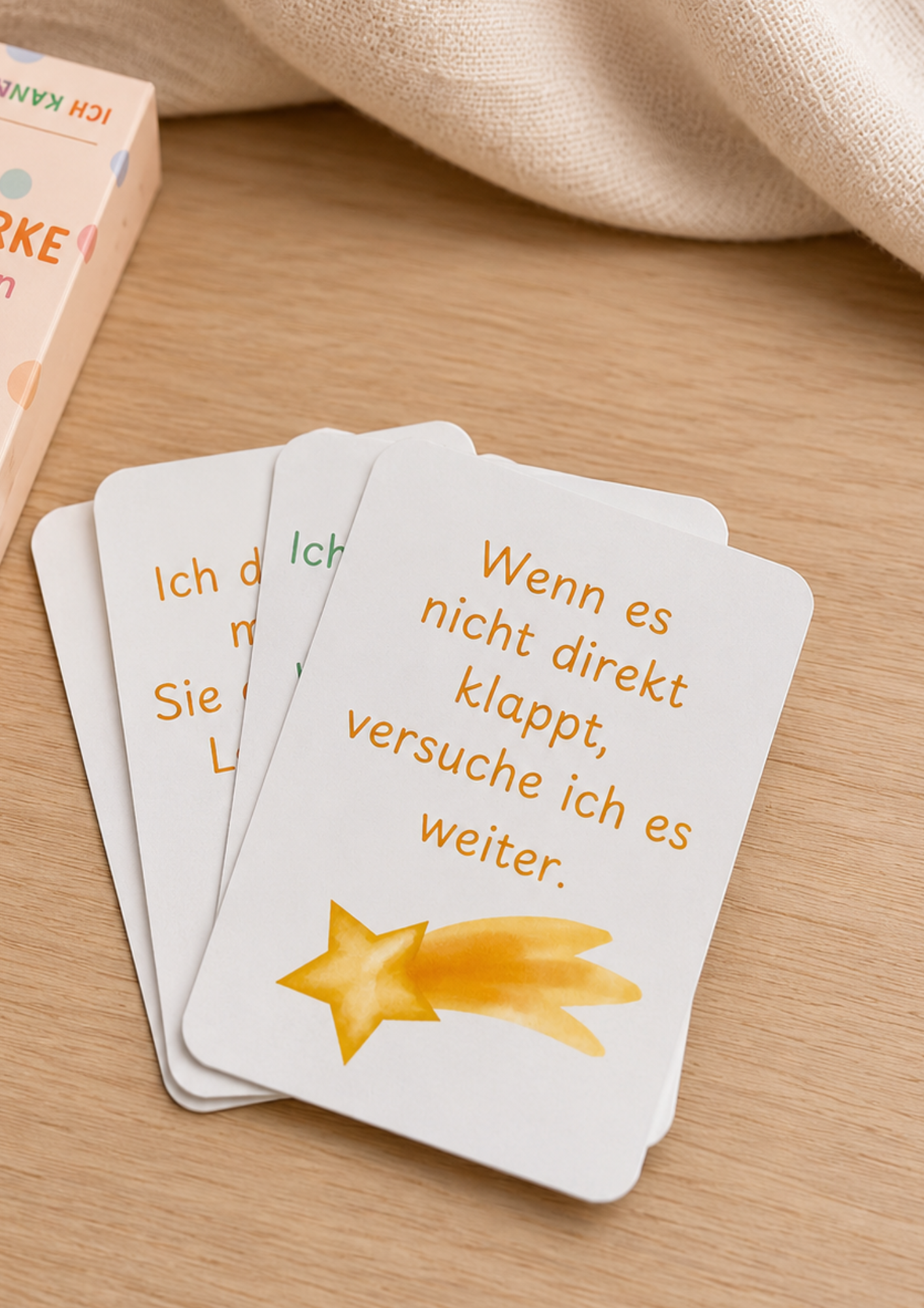 Hummelstarke Affirmationskarten zum Lernen